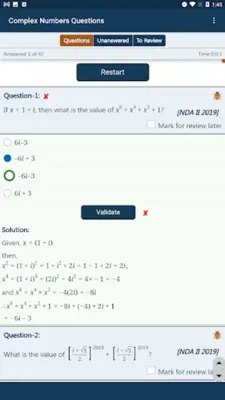 NDA Exam Practice Papers android App screenshot 3